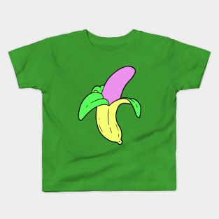 Tasty Pink Banana! Kids T-Shirt